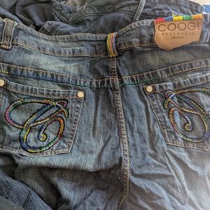 Coogi Australia Embroidered Denim Jeans